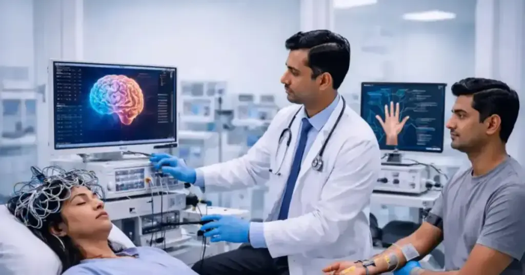 EEG Nerve Conduction Study